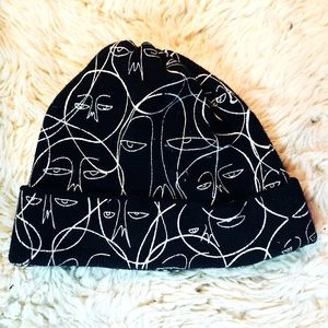 Haculla by artist Harif Guzman cotton beanie